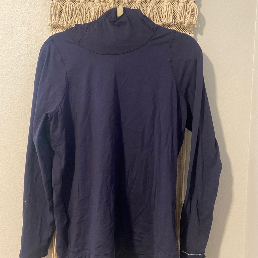 It's Rulu Run Long Sleeve Lululemon Pullover Hoodie - Navy, Size 12